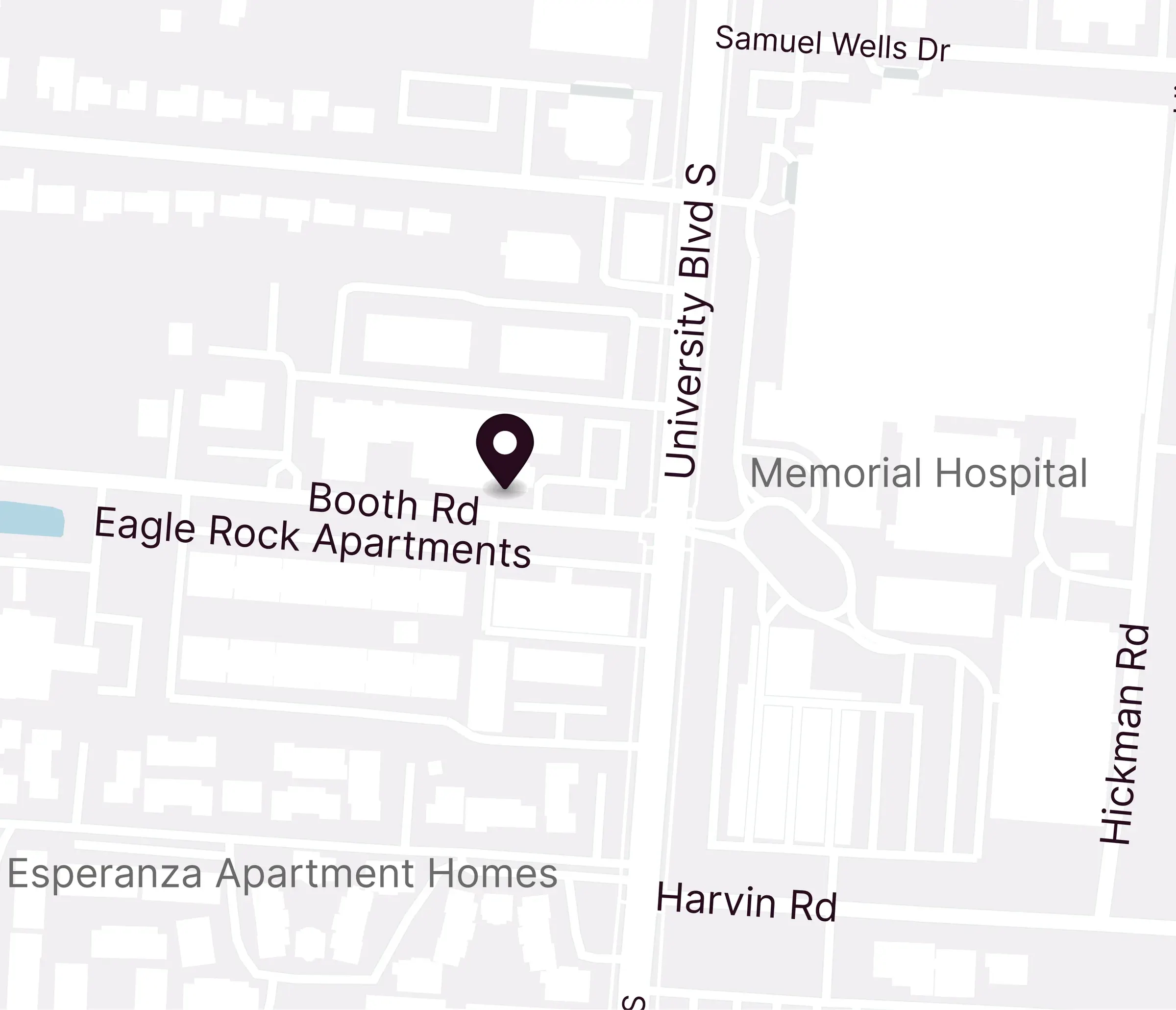Map showing the Vivo Healthcare location at 570 Wells Rd, Orange Park, FL 32073