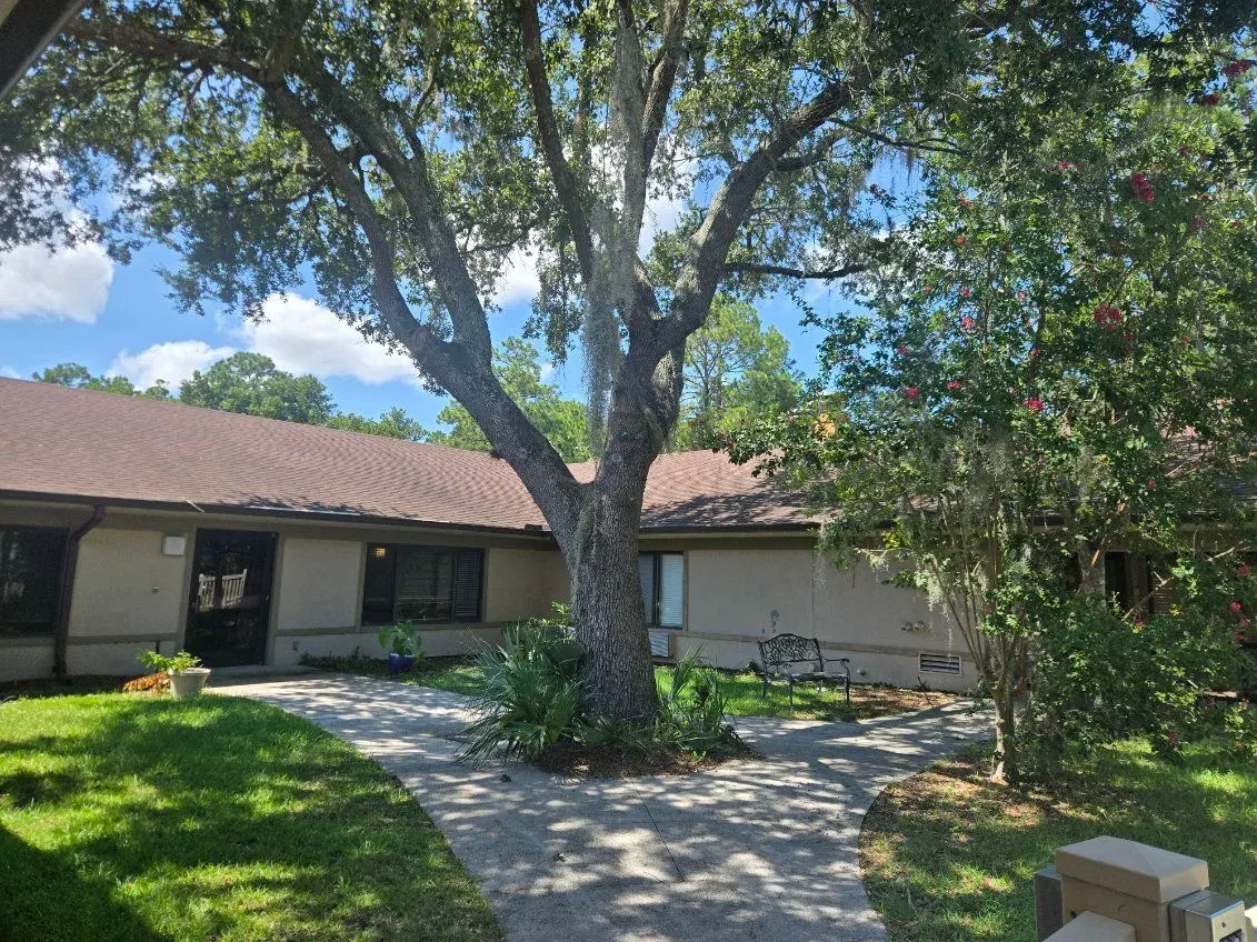 The Vivo Healthcare Orange Park building under its live oaks
